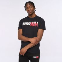 Heren Kings Will Dream Tagged T-shirt in Zwart