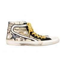 Gouden Gans Geprinte Slangensymbool Sneakers - '10s