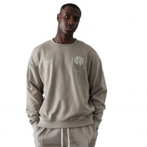 Men's Series 55 Vitels Logo Crewneck Sweatshirt in Stone