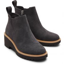 TOMS Maude Leren Dames Forged Iron Laarsjes