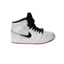 Edison Chen x Air Jordan 1 Mid “Fearless” CLOT in Witte Canvas