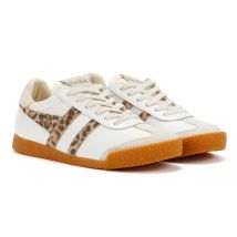 Gola Elan Dames Sneakers Van Wit Leer