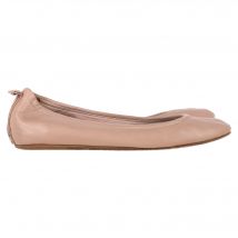 Lanvin Ronde Neus Ballerina's in Nude Leer