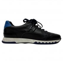 Hermès Trail Veterschoenen in Marineblauw Leer