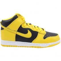 Nike Dunk High Varsity Geel in Leren Materiaal