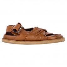 Joseph Jazzy Enkelband Sandalen in Bruin Leer