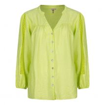 Esqualo Blouse sp24-15015 lime