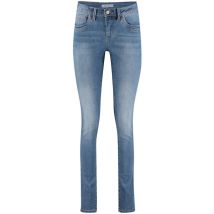 Red Button 00-08 blue denim