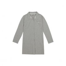 By Louise Dames pyjama nachthemd lange mouw gestreept