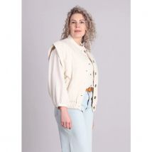 Grace & Mila Placide mouwloos jasje gewatteerd oversized