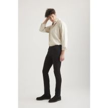 Cup of Joe Ray heren slim-fit jeans stay black