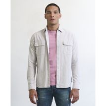 J.C. Rags Ruster casual overhemd met lange mouwen