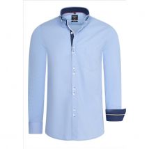 Rusty Neal Italiaans heren overhemd - blauw 11025