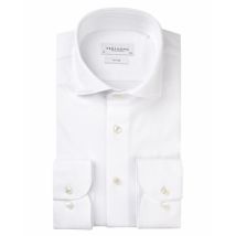 Profuomo Knitted mercerised overhemd met lange mouwen
