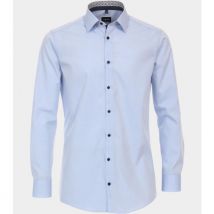 Venti Business hemd lange mouw blauw kent modern fit 123942200/115