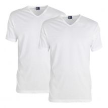 Alan Red Heren ondershirt vermont extra lang t-shirt v-hals 2-pack -