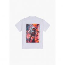 Black Donkey Space explorer t-shirt i white