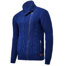 Rusty Neal Heren vest kabel gebreid 13389