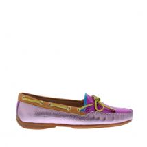 Si Wari moc strik metallic | dames | maat: | leer