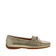 Si Wari moc strik metallic | dames | maat: | leer