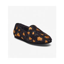 HUMS Leopard suede loafer brown aw2001