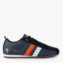 Q1905 Sneaker typhoon sp donkerblauw/wit/oranje