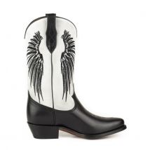 Mayura Boots Cowboy laarzen wings-2666 napa negra / afelpado blanco- size 37