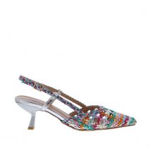 Lisa&jo Waqi vlecht slingback | dames | maat: | imitatieleer