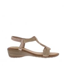 Ella Cruz Wonne touw vlecht | dames | maat: | stof en immitatieleer