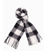 Ombre Heren sjaal zwart a408