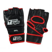 PROfight Heren mma lederen vingerloze handschoenen
