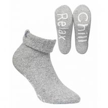 Boru Bamboo Boru huissokken chill en relax antilsip met wol