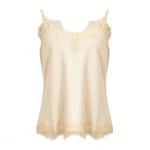 Coster Copenhagen Nude lace top met kant