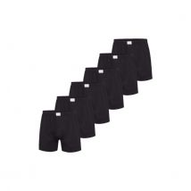 Phil & Co Wijde boxershorts jersey stretch effen 6-pack