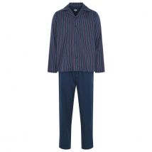 JBS Heren pyjama set lang gestreept met knoopsluiting