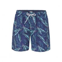 Happy Shorts Heren zwemshort blad print