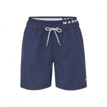 Happy Shorts Zwemshorts heren dubbele waistband effen navy