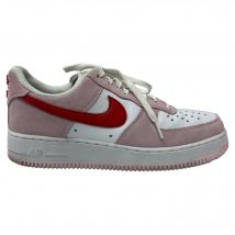 Nike Air Force 1 Low 'Valentijnsdag Liefdesbrief' Sneakers in Roze Suède