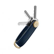 Orbitkey 2.0 saffiano leather oxford navy