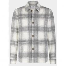 Born with Appetite Overshirt curt shirtjacket bwa25314cu03/920 light grey