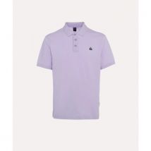 Moose Knuckles Pique polo orchid petal