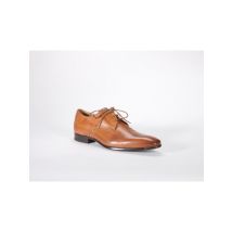 Giorgio 46998 Bruin kleurige leren veterschoen (05/Cognac)