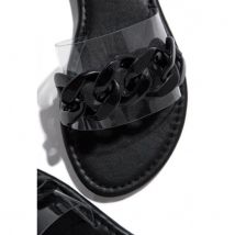 The Dezzy Factory Pastelie slippers | zwart