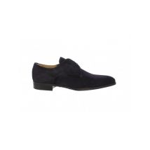 Giorgio 38202 Donker blauwe suede veterschoen (60 Notte)