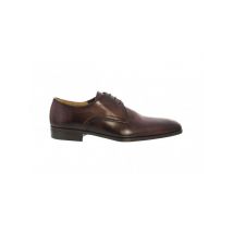 Giorgio 38202 Donker bruine leren veterschoen (104 Caffe)