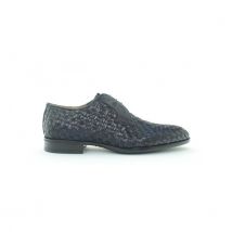 Giorgio 40302 zwarte vlechtschoen met veters