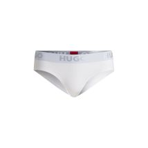 Damesslip Hugo Sporty Logo in Wit
