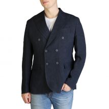 Klassieke Pasvorm Dubbelgevouwen Blazer