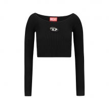 Geribbelde Breisel Crop Top