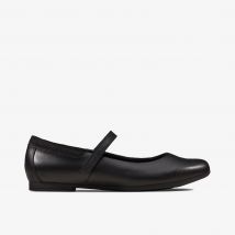 Scala Dawn Y Zwarte Leren Schoenen